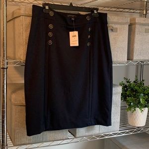 Banana Republic pencil skirt - navy blue